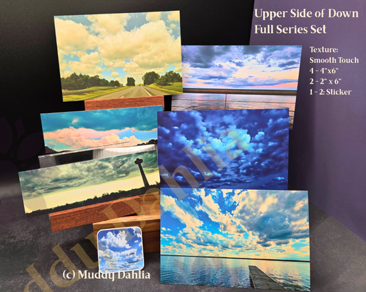 2×6 Cloudscape Bookmarks — Stunning & Moody Sky Photography | Smooth Touch Finish