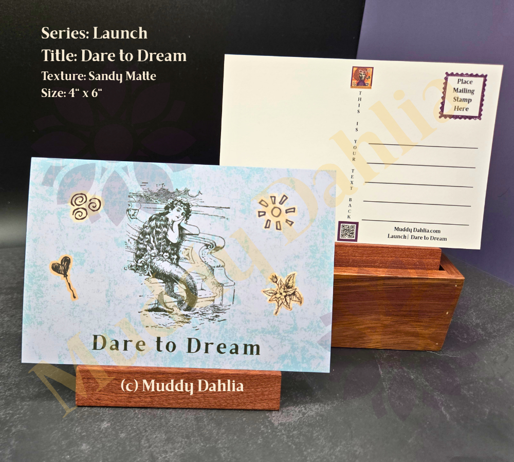 4x6 Sensory Matte Collage Art Print - Launch Series | Acknowledging Burnout, Inviting Rest